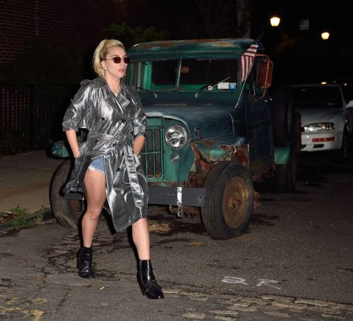 American Singer Lady Gaga Night Out in New York 6