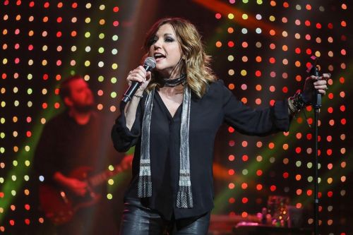 American Singer Martina McBride Performs at Band Against Cancer Tour 6