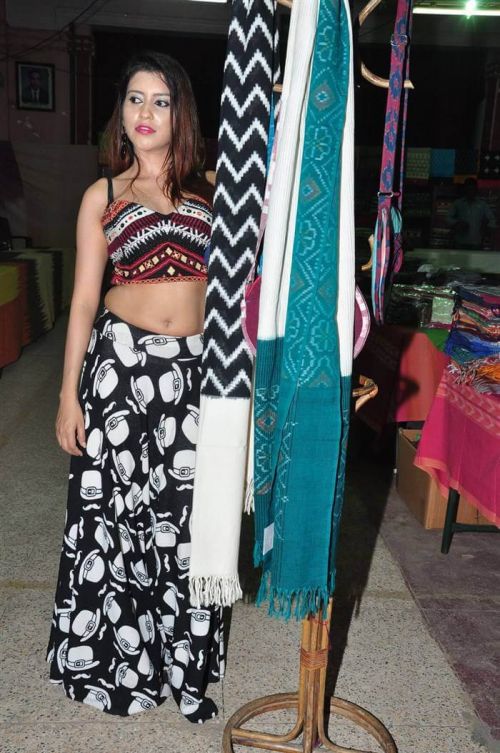 Anchal Singh at Pochampally Ikat Art Mela Launch Photos