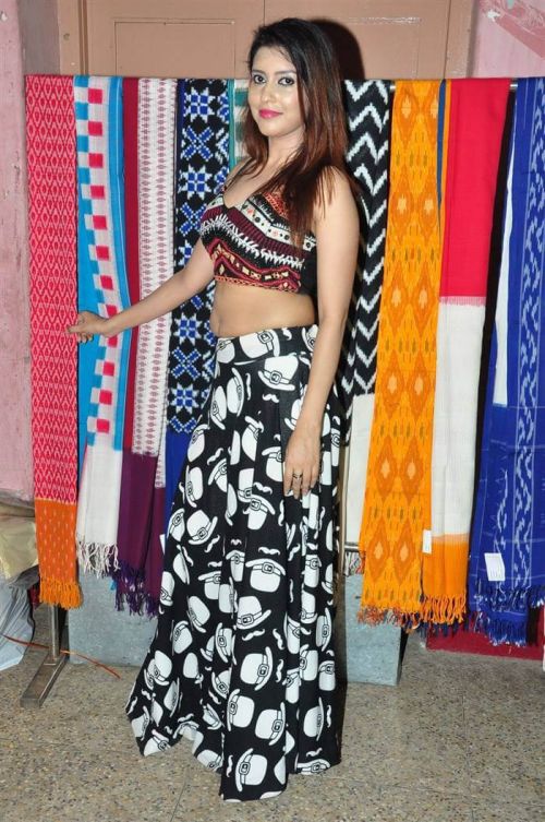 Anchal Singh at Pochampally Ikat Art Mela Launch Photos 8