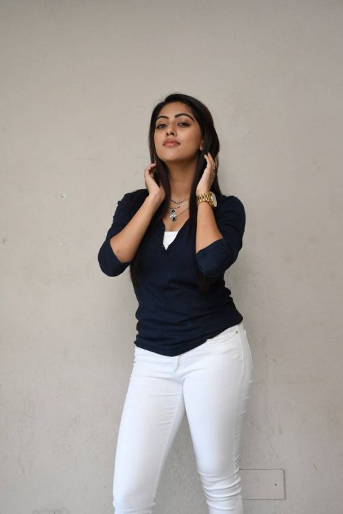 Anu Emmanuel at Majnu Movie Interview Images 14