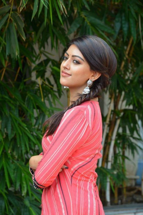 Anu Emmanuel at Majnu Movie Success Meet Photos 4