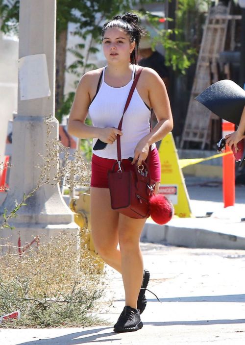 Ariel Winter in Tight Shorts Out in Studio City