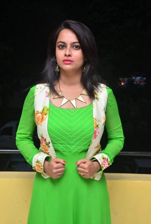 Atithi Das at Atharillu Movie Success Meet Photos 7