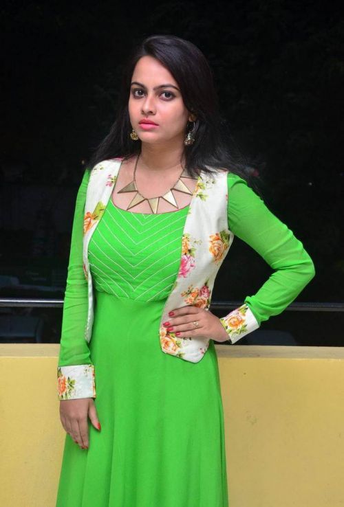 Atithi Das at Atharillu Movie Success Meet Photos 8