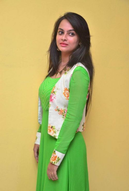 Atithi Das at Atharillu Movie Success Meet Photos 14