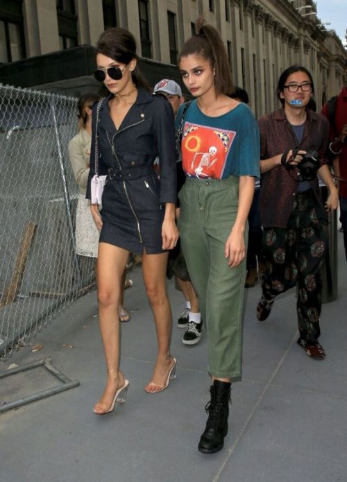 Bella Hadid and Taylor Marie Hill Out in New York 4