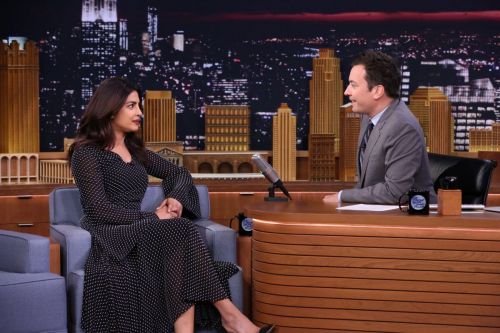Bollywood Actress Priyanka Chopra at Jimmy Fallon in New York 9