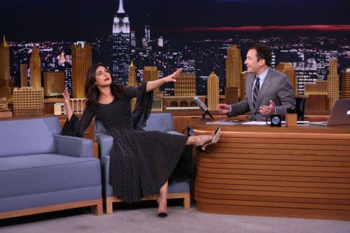 Bollywood Actress Priyanka Chopra at Jimmy Fallon in New York 13