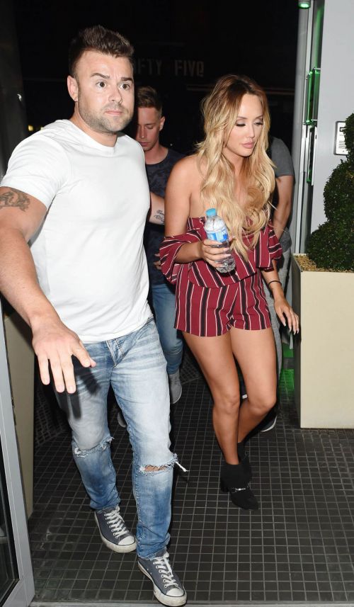Charlotte Crosby Arriving at Her Hotel in London - 14/09/2016 10
