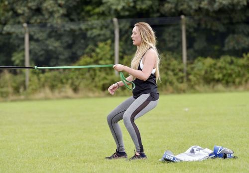 Charlotte Crosby Workout in Hear To Her Home in Newcastle - 14/09/2016 18