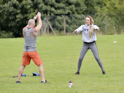 Charlotte Crosby Workout in Hear To Her Home in Newcastle - 14/09/2016 25