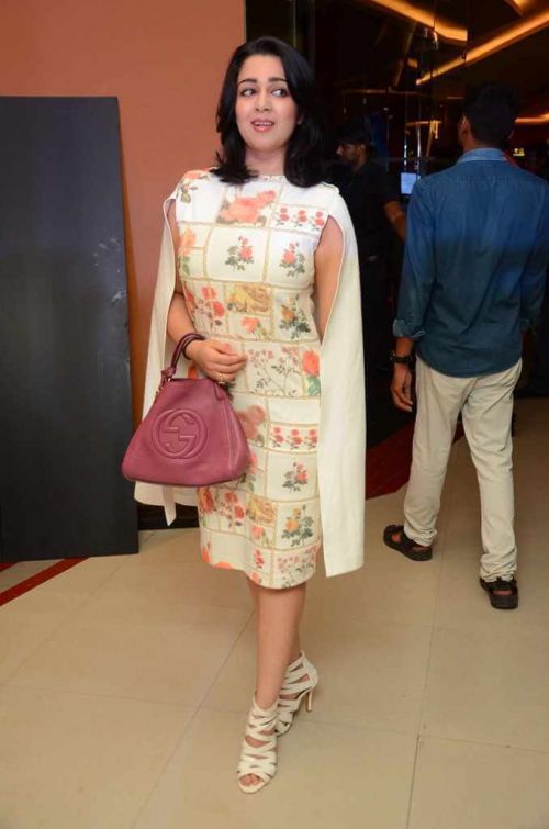 Charmy Kaur at Nirmala Convent Movie Premier Show Photos