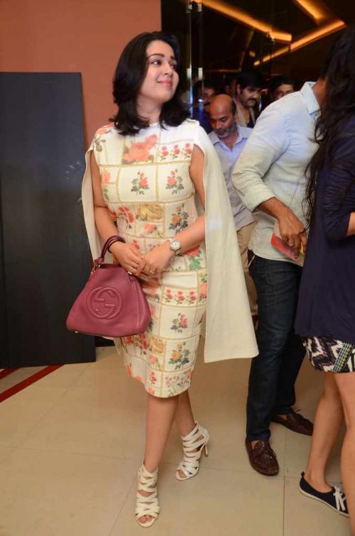 Charmy Kaur at Nirmala Convent Movie Premier Show Photos 2