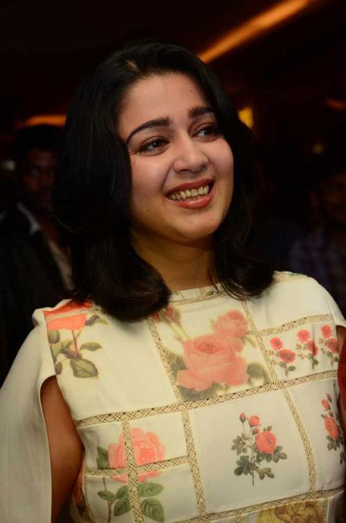 Charmy Kaur at Nirmala Convent Movie Premier Show Photos 3