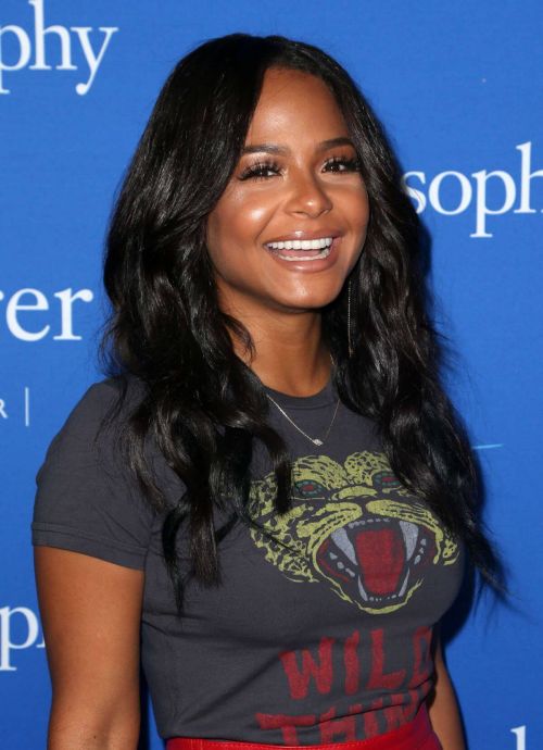 Christina Milian at Philosophy And Ellen Pompeo Welcome You To The Age Of Cool in West Hollywood 5