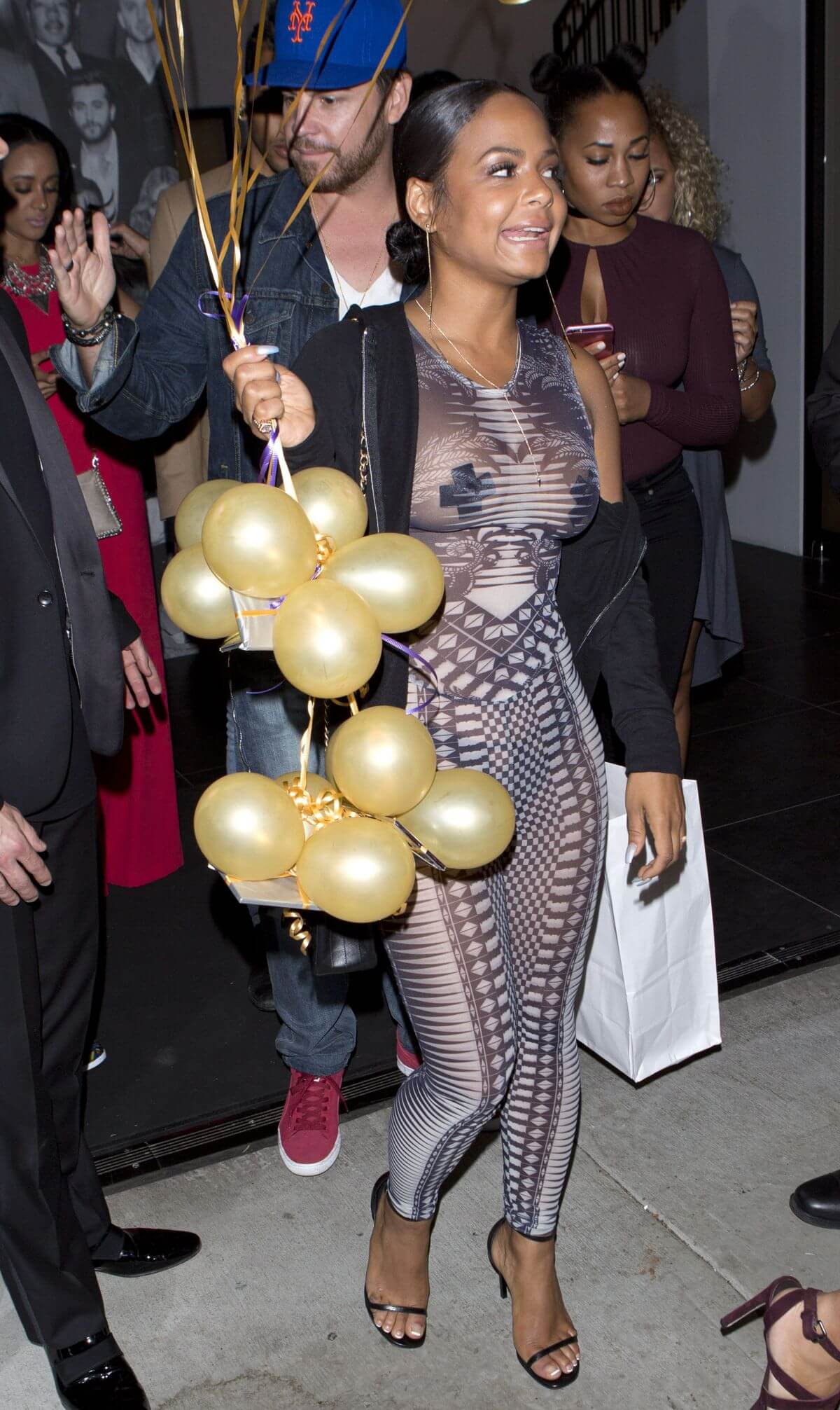 Christina Milian Stills Celebrates Her Birthday at Catch in West Hollywood