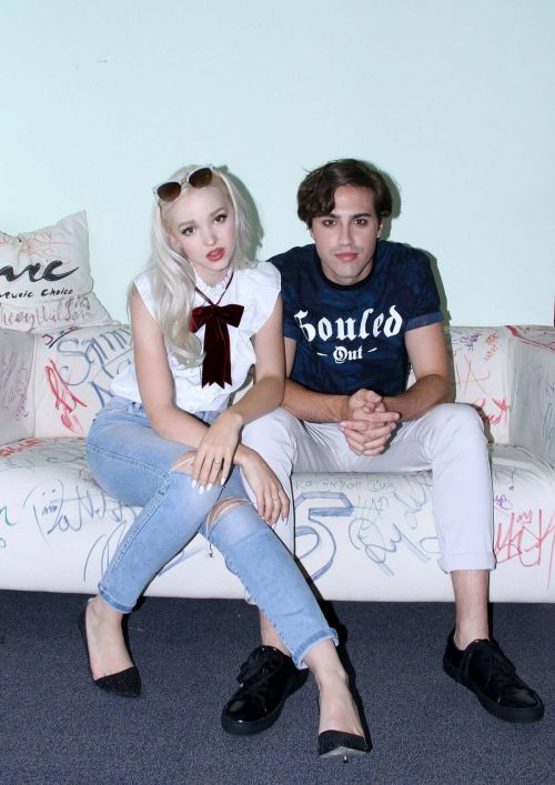 Dove Cameron at Music Choice Studio in New York - 15/09/2016 3
