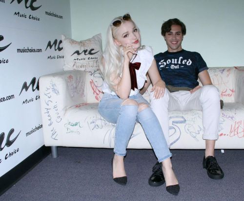 Dove Cameron at Music Choice Studio in New York - 15/09/2016 4