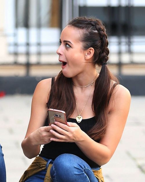 Georgia May Foote Out and About in London 3