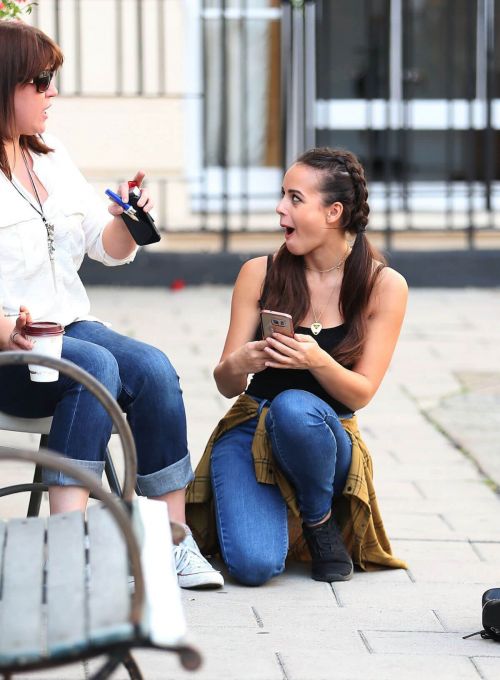 Georgia May Foote Out and About in London 4