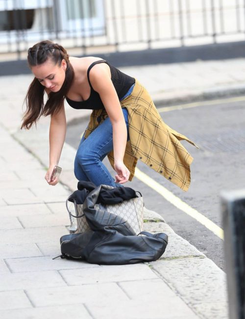 Georgia May Foote Out and About in London 7