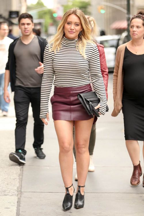 Hilary Duff Stills Arrives at ABC Kitchen in New York 2