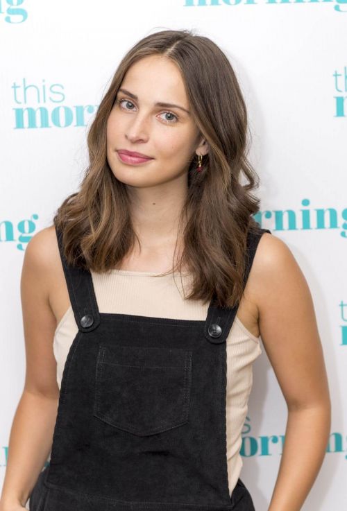 Icelandic Actress Heida Reed at This Morning TV Show in London
