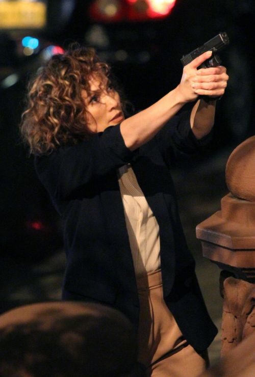 Jennifer Lopez on the Set of Shades of Blue in New York 3