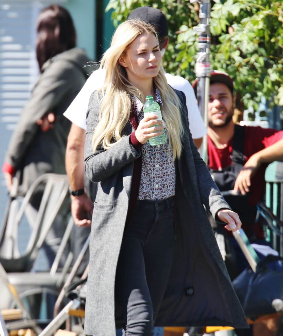 Jennifer Morrison Stills on the set of Once Upon a Time in Vancouver