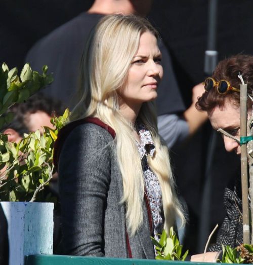 Jennifer Morrison Stills on the set of Once Upon a Time in Vancouver 1
