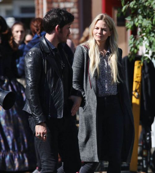 Jennifer Morrison Stills on the set of Once Upon a Time in Vancouver 2