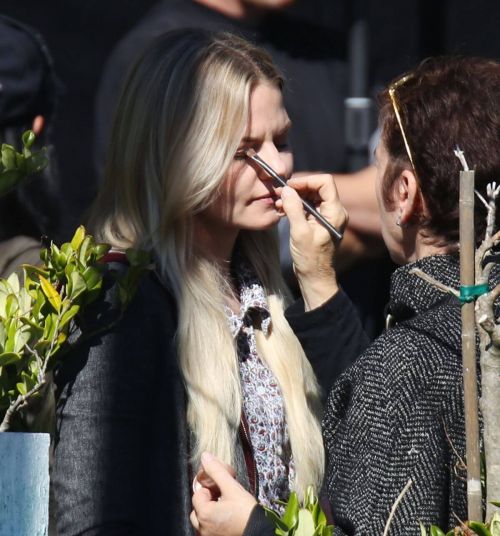 Jennifer Morrison Stills on the set of Once Upon a Time in Vancouver 6