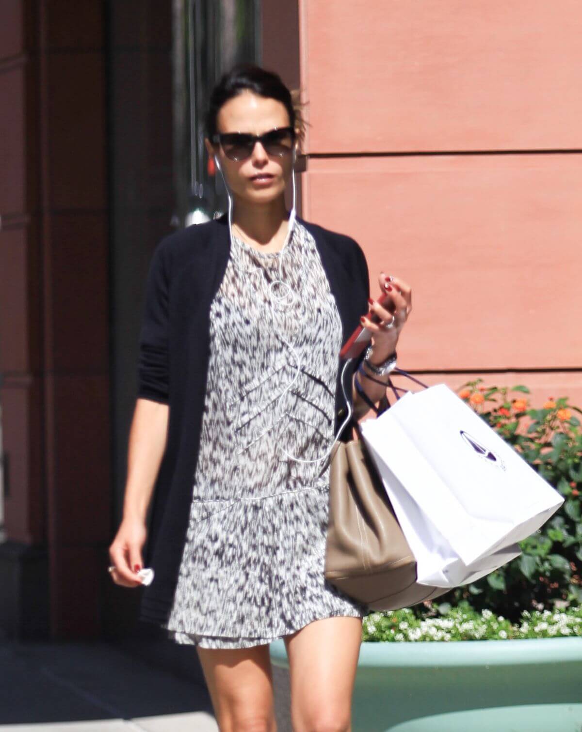 Jordana Brewster Stills Out Shopping in Los Angeles