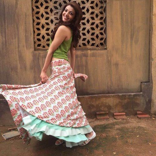 Kajal Aggarwal at Khaidi No 150 Movie On Location Photos 2