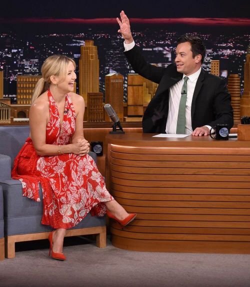 Kate Hudson Stills at Tonight Show Starring Jimmy Fallon in New York 4