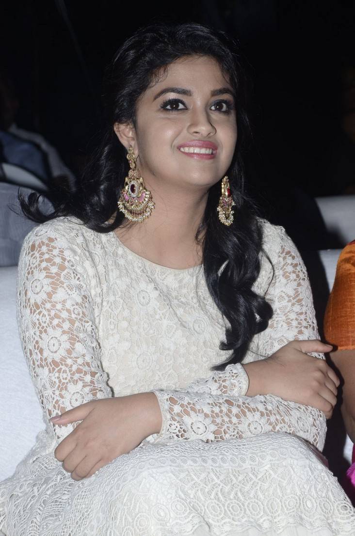 Keerthy Suresh at Rail Movie Audio Launch