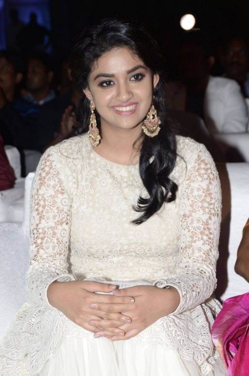 Keerthy Suresh at Rail Movie Audio Launch 2