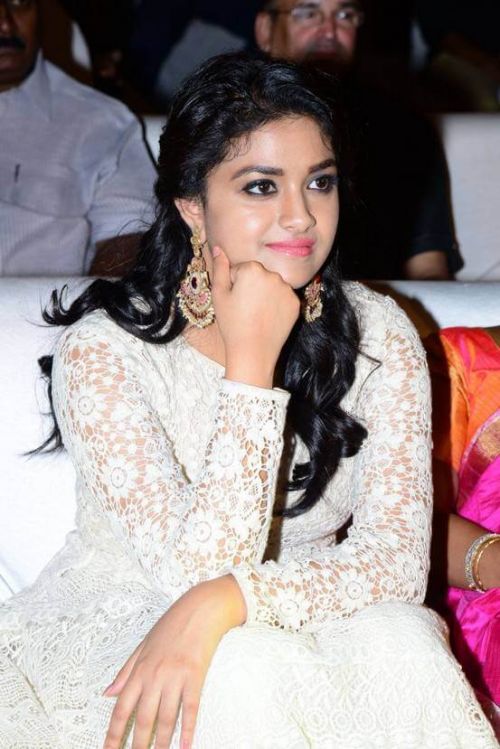 Keerthy Suresh at Rail Movie Audio Launch 3