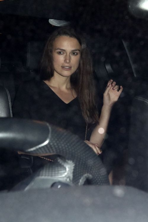 Keira Knightley Stills Leaves 34 Restaurant in London 9