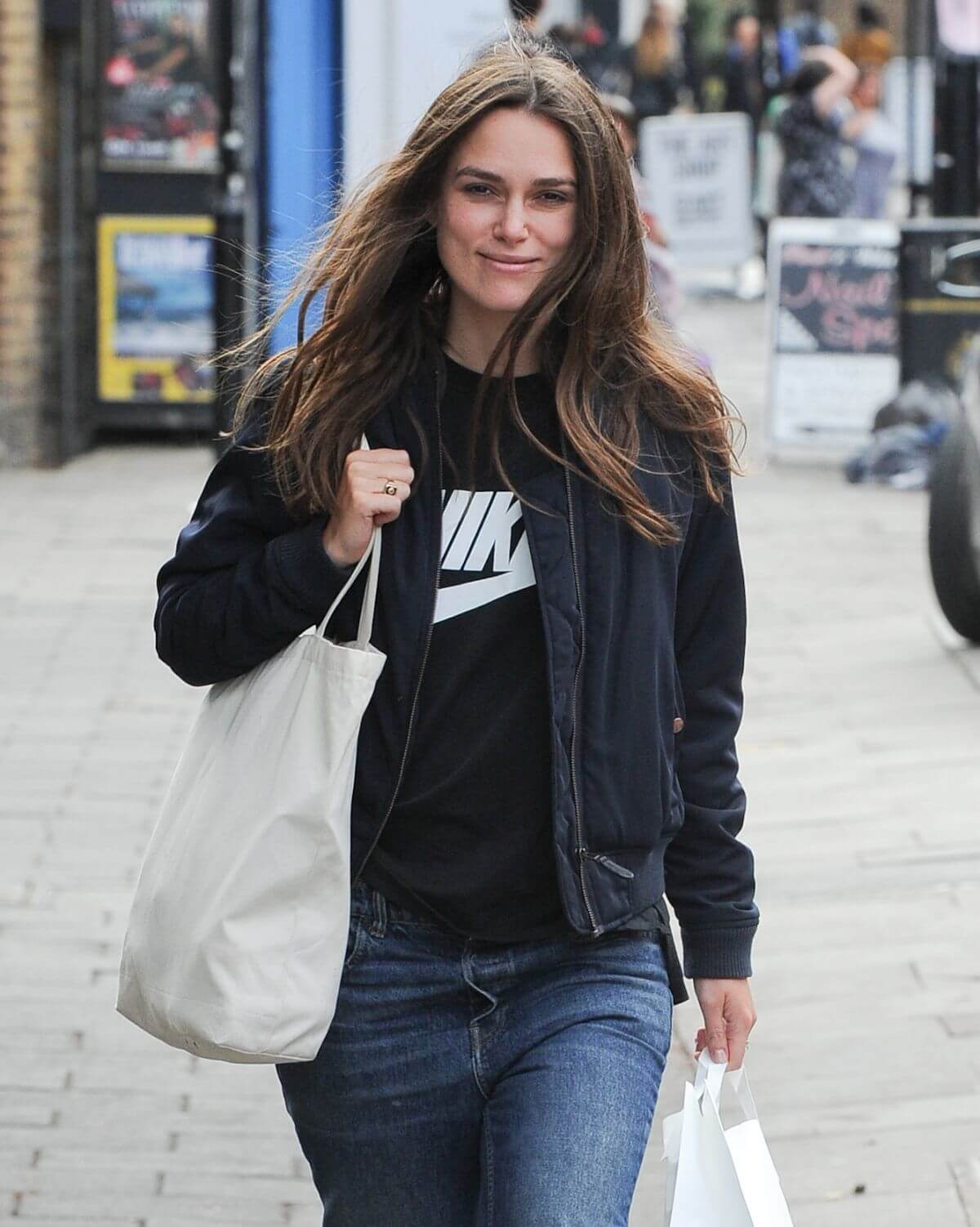 Keira Knightley Stills Out and About in London