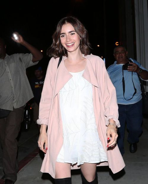 Lily Collins Stills Leaves Catch Restaurant in West Hollywood 21