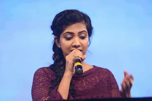Madonna Sebastian Hot at Premam Audio Launch Photos 8