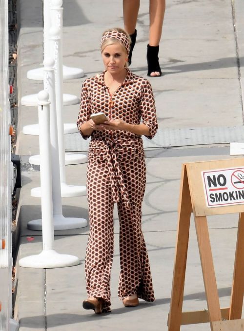 Maureen McCormick on the Set of Dancing with the Stars in Los Angeles 1