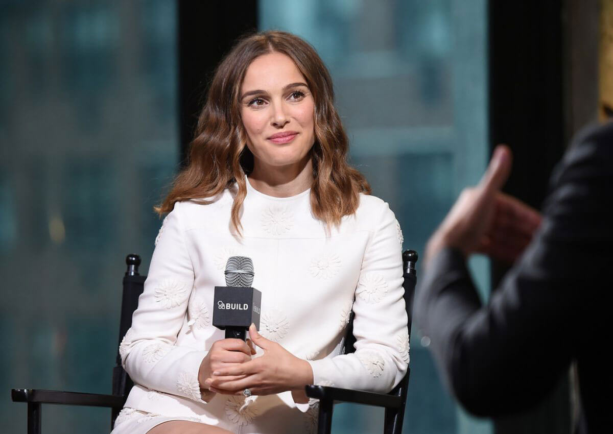 Natalie Portman at Aol Build Speaker Series in New York