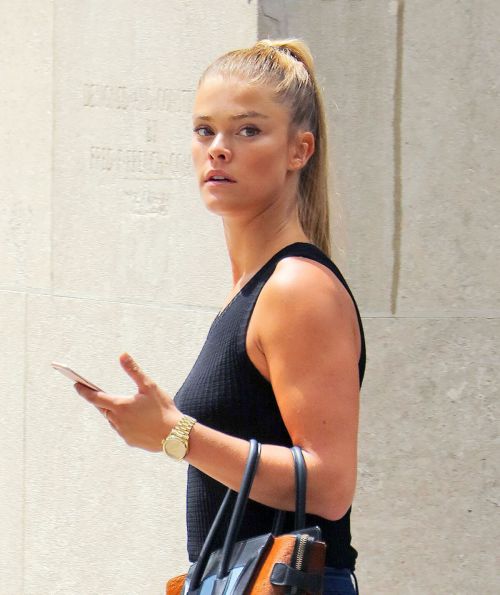 Nina Agdal in Jeans out and about in New York 13