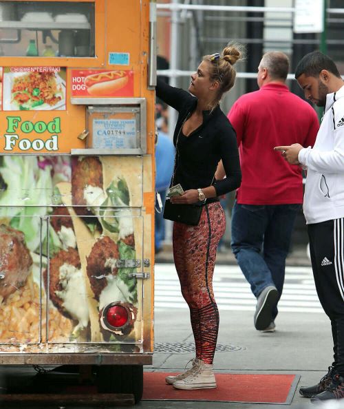 Nina Agdal Stills in Out and About in New York 2