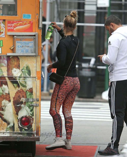 Nina Agdal Stills in Out and About in New York 6
