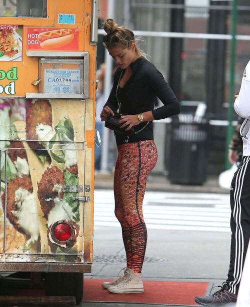 Nina Agdal Stills in Out and About in New York 10
