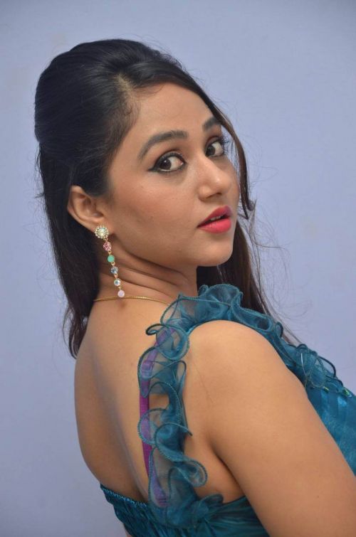 Nitika Sharma at Brahmand Nayak Sai Baba Movie Press Meet Photos 5